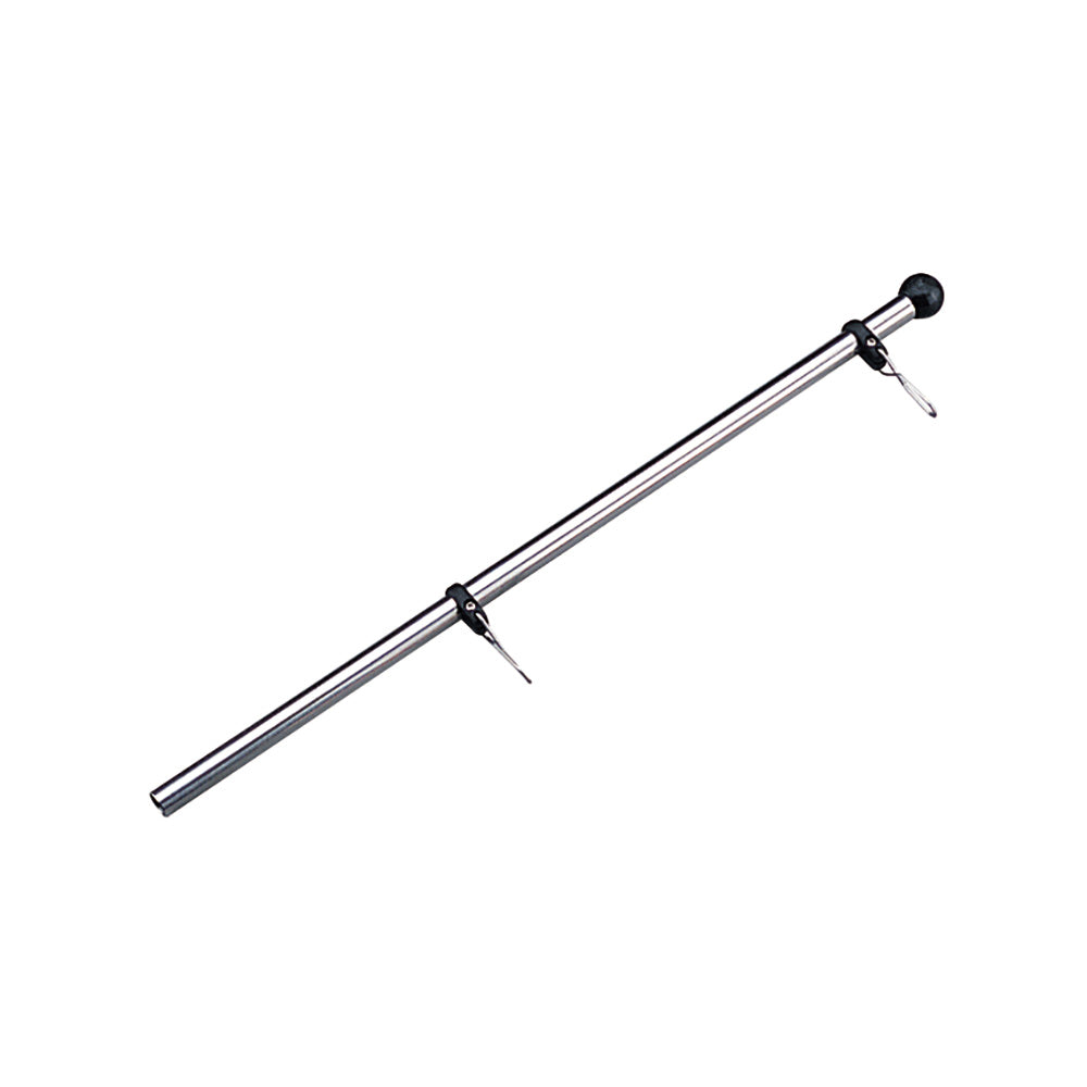 Sea dog 17 deals flagpole with rail mount