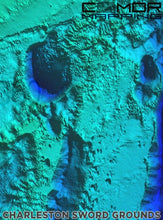 Load image into Gallery viewer, CMOR MAPPING SOUTH ATLANTIC (PREVIOUSLY NORTH FLORIDA, GEORGIA, AND SOUTH CAROLINA V2) 3D RELIEF SHADING CMOR CARD For SIMRAD NSX