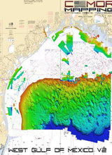 Load image into Gallery viewer, CMOR MAPPING WEST GULF OF MEXICO V2 For SIMRAD NSX