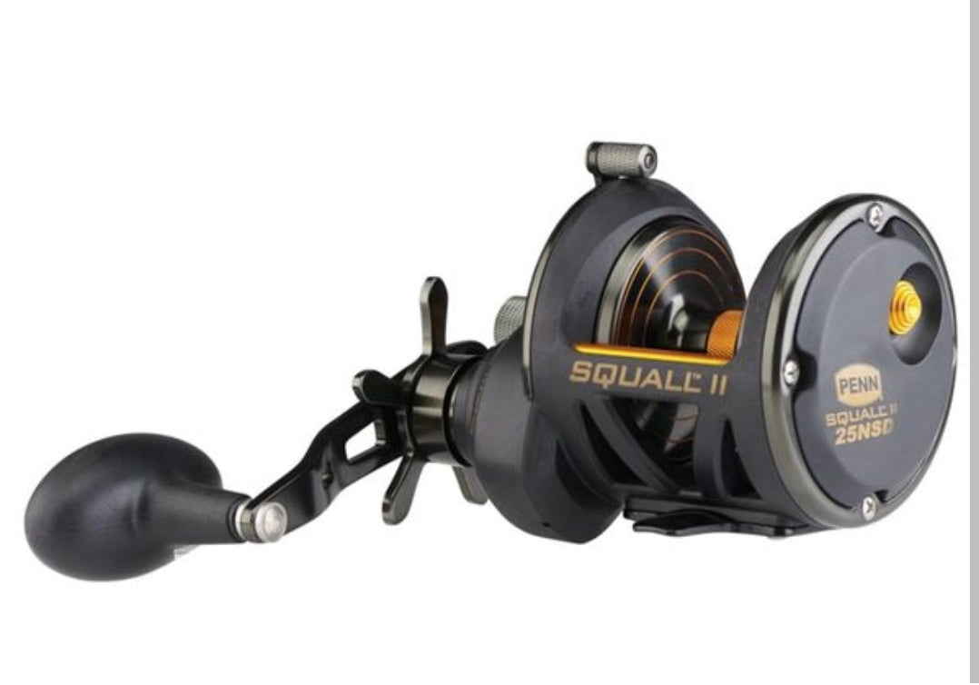 PENN Squall II 12 Star Drag Conventional Reel Right or left hand