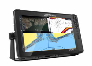 LOWRANCE HDS LIVE 16 Fishfinder/Chartplotter Combo with Active Imaging 3-in-1 Transducer and US Inland Enhanced Mapping