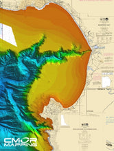 Load image into Gallery viewer, CMOR MAPPING SOUTHERN CALIFORNIA For Simrad, Lowrance, B&G, Mercury Vessel View