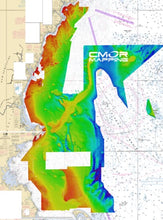 Load image into Gallery viewer, CMOR MAPPING GULF OF MAINE For Simrad, Lowrance, B&G, Mercury Vessel View