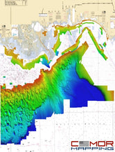 Load image into Gallery viewer, CMOR MAPPING EAST GULF OF MEXICO V3 For Simrad, Lowrance, B&G, Mercury Vessel View