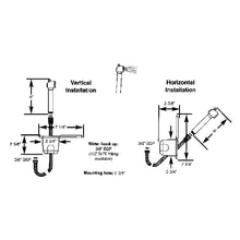 Load image into Gallery viewer, Scandvik Recessed Shower w/6 White Hose - Push-Button [12106P]
