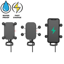 Load image into Gallery viewer, RAM Mount Tough-Charge 15W Waterproof Wireless Charging Motorcycle Mount [RAM-B-149Z-A-UN12W-V7M-1]
