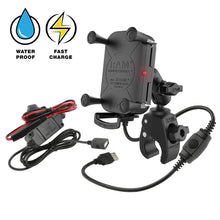 Load image into Gallery viewer, RAM Mount Tough-Charge 15W Wireless Charging Mount w/Tough-Claw [RAM-B-400-A-UN12W-V7M-1]
