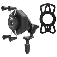 Load image into Gallery viewer, RAM Mount RAM X-Grip Phone Mount w/Vibe-Safe  Fork Stem Base - Short [RAM-B-176-A-UN7-462]
