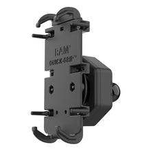 Load image into Gallery viewer, RAM Mount RAM Quick-Grip XL Phone Holder w/Vibe-Safe Adapter  Ball [RAM-HOL-PD4-462B]
