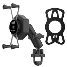 Load image into Gallery viewer, RAM Mount RAM X-Grip Large Phone Mount w/Vibe-Safe  U-Bolt Base - Medium [RAM-B-149Z-UN10-462]

