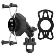 Load image into Gallery viewer, RAM Mount RAM X-Grip Large Phone Mount w/Vibe-Safe  U-Bolt Base - Short [RAM-B-149Z-A-UN10-462]
