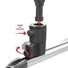 Load image into Gallery viewer, RAM Mount RAM Tube Jr. Holder w/Universal Adapt-A-Post Track Base - 6&quot; Post [RAP-390-AAPUTU]
