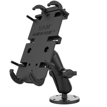 Load image into Gallery viewer, RAM Mount RAM Quick-Grip XL Spring-Loaded Phone Mount w/Drill-Down Base [RAM-B-138-PD4U]
