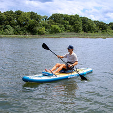 Load image into Gallery viewer, Soltice Watersports 10&#39;6&quot; Rambler Inflatable Stand-Up Paddleboard/Kayak 2-In-1 Kit w/Seat  Convertible Paddle - Blue [36200]
