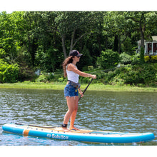 Load image into Gallery viewer, Solstice Watersports 10&#39;6&quot; Rambler Inflatable Stand-Up Paddleboard/Kayak 2-In-1 Kit w/Seat  Convertible Paddle - Orange [36201]
