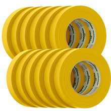 Load image into Gallery viewer, FrogTape CP 225 Medium-High Adhesion Masking Tape - 24MM x 55M x 12-Pack - Gold - Rated f/225F [105320]
