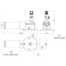 Load image into Gallery viewer, TACO Grand Slam 860 Electric VHF Antenna Mount [GS-860]
