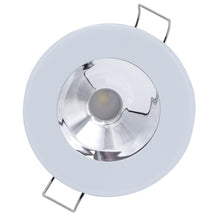 Load image into Gallery viewer, Lumitec Illusion Flush Mount LED Down Light - Spectrum RGBW - Cool White - White Housing - Chrome Reflector [117137]
