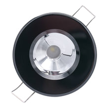 Load image into Gallery viewer, Lumitec Illusion Flush Mount LED Down Light - Spectrum RGBW - Cool White - Black Housing - Chrome Reflector [117167]
