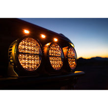 Load image into Gallery viewer, RIGID Industries 360-Series RGBW 9&quot; Offroad Lamp Spot Beam w/RGBW Backlight Pods - Single [36422]
