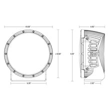 Load image into Gallery viewer, RIGID Industries 360-Series RGBW 9&quot; Offroad Lamp Spot Beam w/RGBW Backlight Pods - Single [36422]
