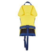 Load image into Gallery viewer, Mustang Lil&#39; Legends Child Foam Vest - Yellow/Navy [MV3556-844-0]
