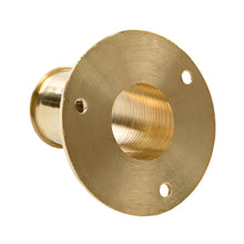 Load image into Gallery viewer, Whitecap Top Mount Flag Pole Socket - 1&quot; ID - Polished Brass [S-5002BC]
