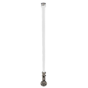 Seaview 36" Manually Folding Light Post w/316 Stainless Steel Base  LTBLED12C5 Navigation Light - White [SVMHB136LEDSSW]
