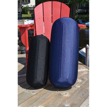 Load image into Gallery viewer, Dock Edge Reversible Fender Cover - Black/Blue - X-Large [DE965269F]
