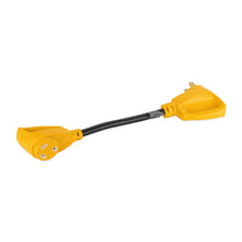 Load image into Gallery viewer, Camco Power Grip 18&quot; Dogbone Adapter - 50 Amp Male/30 Amp Female [55173]
