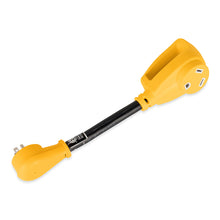 Load image into Gallery viewer, Camco Power Grip Dogbone 15 Amp Male / 30 Amp Female Adapter - 12&quot; [55165]
