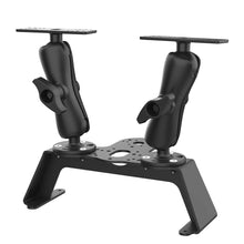 Load image into Gallery viewer, RAM Mount RAM Fishfinder Deck Kit w/Dual Marine Electronic Mount [RAM-FF1-D-115-2]
