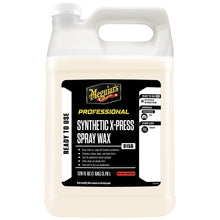 Load image into Gallery viewer, Meguiar&#39;s Synthetic X-Press Spray Wax - 1 Gallon [D15601]

