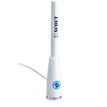 Load image into Gallery viewer, Scout 5&#39; White VHF Antenna 3dB Nylon Ferrule w/5M RG-58 Coax KS-22 [PF AN NVHF00002T]

