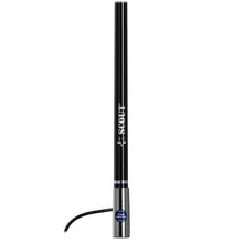 Load image into Gallery viewer, Scout 4&#39; Black VHF Antenna 3dB Stainless Steel Ferule w/5M RG-58 Includes PL-259 [PF AN NVHF00045T]
