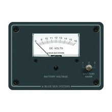Load image into Gallery viewer, Blue Sea 8015 DC Analog Voltmeter w/Panel [8015]
