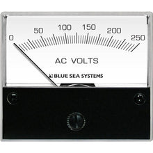 Load image into Gallery viewer, Blue Sea 9354 AC Analog Voltmeter 0-250 Volts AC [9354]
