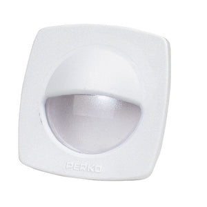 Perko LED Utility Light w/Snap-On Front Cover - White [1074DP2WHT]