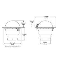 Load image into Gallery viewer, Ritchie FB-500 Globemaster Compass - Flush Mount - Black - 12V - 5 Degree Card [FB-500]

