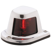 Load image into Gallery viewer, Attwood 1-Mile Deck Mount, Red Sidelight - 12V - Stainless Steel Housing [66319R7]
