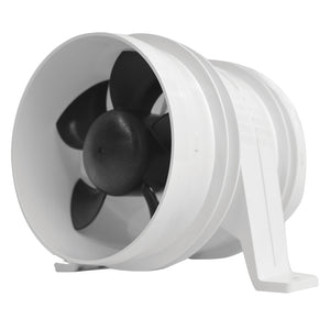 Attwood Turbo 4000 Series II Water-Resistant, In-Line Blower - 12V - White [1749-4]