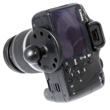 Load image into Gallery viewer, RAM Mount 2.5&quot; Round Base w/1&quot; Ball and 1/4&quot;-20 Threaded Male Post [RAM-B-202AU]
