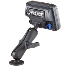 Load image into Gallery viewer, RAM Mount Quick Release Mount f/Lowrance Mark &amp; Elite 5 [RAM-101-LO11]
