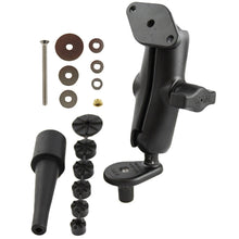 Load image into Gallery viewer, RAM Mount Fork Stem Motorcycle Base w/Double Socket Diamond [RAM-B-176U]
