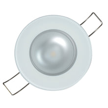 Load image into Gallery viewer, Lumitec Mirage - Flush Mount Down Light - Glass Finish/No Bezel - 4-Color Red/Blue/Purple Non Dimming w/White Dimming [113190]
