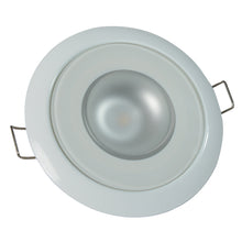 Load image into Gallery viewer, Lumitec Mirage - Flush Mount Down Light - Glass Finish/White Bezel - 2-Color White/Blue Dimming [113121]
