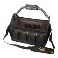 Load image into Gallery viewer, CLC L234 Tech Gear LED Lighted Handle Open Top Tool Carrier - 15&quot; [L234]
