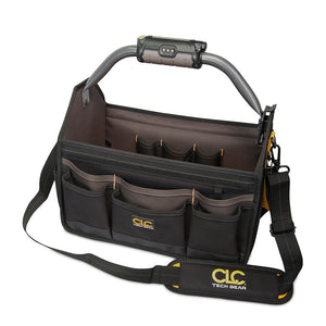 CLC L234 Tech Gear LED Lighted Handle Open Top Tool Carrier - 15" [L234]