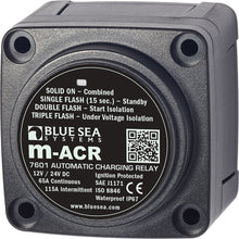 Load image into Gallery viewer, Blue Sea 7601 DC Mini ACR Automatic Charging Relay - 65 Amp [7601]
