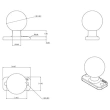 Load image into Gallery viewer, RAM Mount 1&quot; x 2&quot; Rectangle Base w/1.5&quot; Ball [RAM-202U-12]
